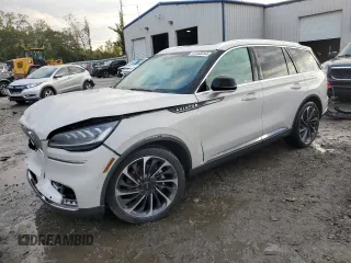 2021 Lincoln Aviator Reserve z VIN 5LM5J7WC1MGL06935, wystawiony jako Copart lot #81483244 z przebiegiem 37 261 mil mil oraz Szkoda całkowita • Salvage title. Historia ofert i sprzedaży dostępna na DreamBid. Obrazek 1.
