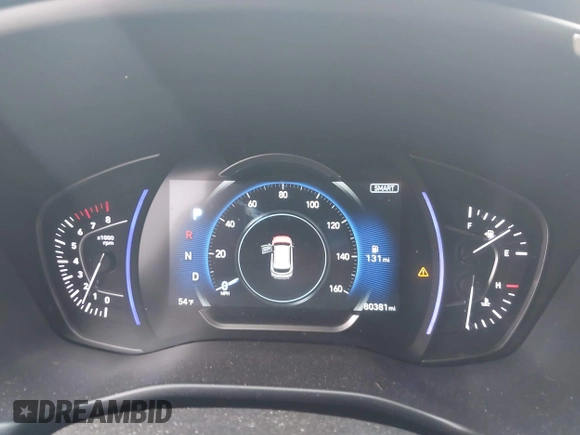 2020 Hyundai Santa Fe Limited with VIN 5NMS5CAD8LH286830, listed as a IAAI auction lot 41586628 with 80,381 mi miles and . Bid and sale history available at DreamBid. Image 7.