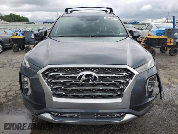 2020 Hyundai Palisade Limited with VIN KM8R5DHE7LU153662, listed as a Copart auction lot 60425625 with 36,340 mi miles and Salvage title. Bid and sale history available at DreamBid. Image 5.