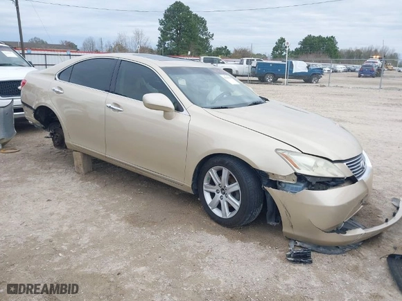 2007 Lexus ES 350 with VIN JTHBJ46GX72086870, listed as a IAAI auction lot 41335428 with NaN miles. Bid and sale history available at carsss.com. Image 1.