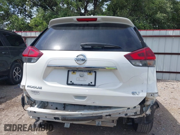 2019 Nissan Rogue SV with VIN KNMAT2MT2KP543145, listed as a IAAI auction lot 42253879 with 100,814 mi miles and . Bid and sale history available at DreamBid. Image 17.