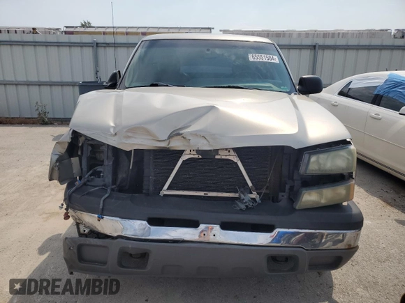 2003 Chevrolet Silverado 1500 LS with VIN 1GCEK14V23Z186300, listed as a Copart auction lot 65551504 with 271,566 mi miles and Salvage Title. Bid and sale history available at DreamBid. Image 5.