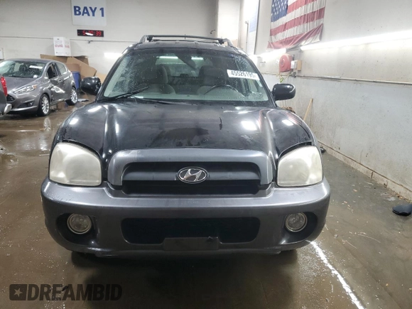 2005 Hyundai Santa Fe GLS with VIN KM8SC13E75U943561, listed as a Copart auction lot 45526195 with 98,640 mi miles and Salvage Title. Bid and sale history available at carsss.com. Image 5.