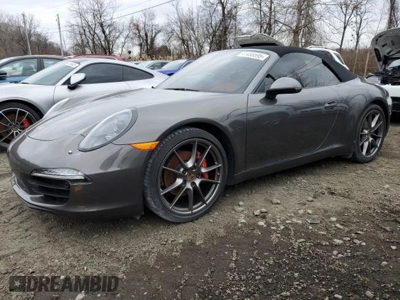 2016 Porsche 911 Carrera with VIN WP0CA2A91GS141127, listed as a Copart auction lot 41455595 with Not Provided miles and Non Repairable. Bid and sale history available at carsss.com. Image 1.