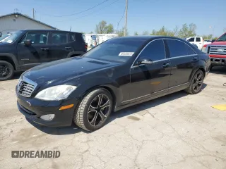2008 Mercedes-Benz S-Class 5.5L V8 with VIN WDDNG86X28A193137, listed as a Copart auction lot 49550625 with 169,000 mi miles and Clean Title. Bid and sale history available at carsss.com. Image 1.