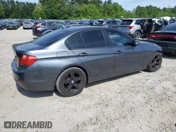 2013 BMW 3 Series 328i xDrive with VIN WBA3B5G5XDNS03246, listed as a Copart auction lot 58246795 with 181,438 mi miles and Clean title. Bid and sale history available at DreamBid. Image 3.