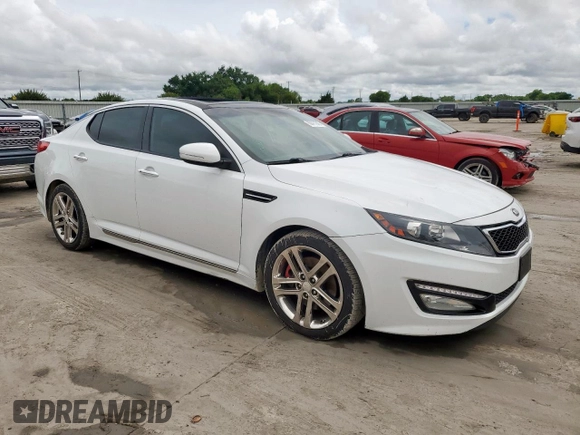 2013 Kia Optima SX with VIN 5XXGR4A69DG194031, listed as a Copart auction lot 60411945 with 120,419 mi miles and Clean title. Bid and sale history available at DreamBid. Image 4.