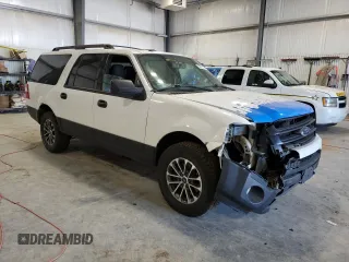 2015 Ford Expedition Max XL with VIN 1FMJK1GT2FEF30689, listed as a Copart auction lot 53673705 with 386,206 mi miles and Salvage title. Bid and sale history available at DreamBid. Image 4.