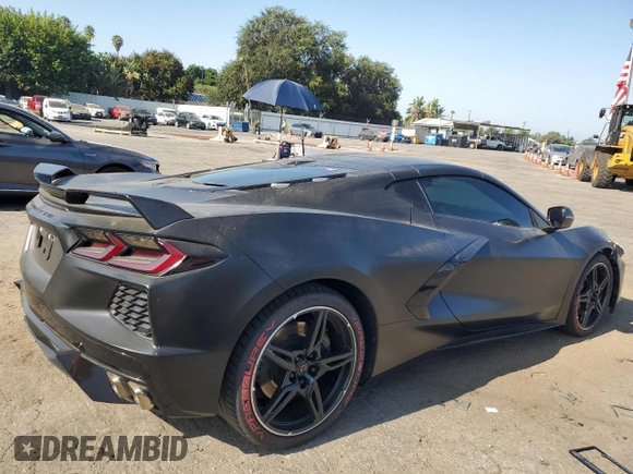 2020 Chevrolet Corvette 3LT with VIN 1G1Y82D40L5110373, listed as a Copart auction lot 66202144 with 43,121 mi miles and Salvage Title. Bid and sale history available at carsss.com. Image 3.