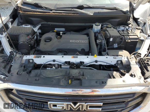 2019 GMC Terrain SLE with VIN 3GKALMEV2KL208334, listed as a Copart auction lot 52574445 with 93,138 mi miles and Salvage Title. Bid and sale history available at DreamBid. Image 13.