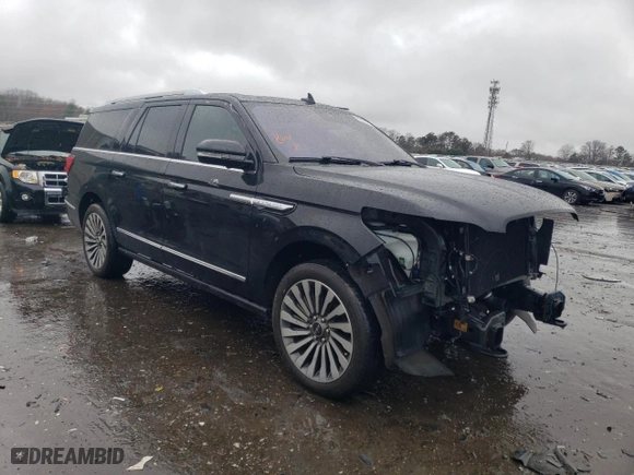 2019 Lincoln Navigator L Reserve with VIN 5LMJJ3LT2KEL19245, listed as a Copart auction lot 45902974 with 79,542 mi miles and Salvage Title. Bid and sale history available at carsss.com. Image 4.