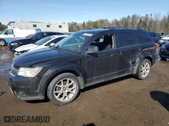 2013 Dodge Journey Crew with VIN 3C4PDCCG8DT701083, listed as a Copart auction lot 48292095 with 129,494 mi miles and Clean title. Bid and sale history available at DreamBid. Image 1.