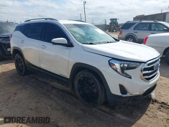2020 GMC Terrain SLT z VIN 3GKALPEX2LL237112, wystawiony jako IAAI lot #41701313 z przebiegiem 158 532 mil mil oraz . Historia ofert i sprzedaży dostępna na DreamBid. Obrazek 1.