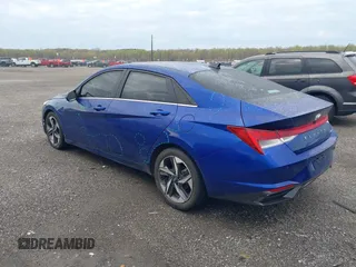 2023 Hyundai Elantra Limited z VIN 5NPLP4AG7PH105417, wystawiony jako IAAI lot #42015962 z przebiegiem 60 590 mil mil oraz . Historia ofert i sprzedaży dostępna na DreamBid. Obrazek 3.