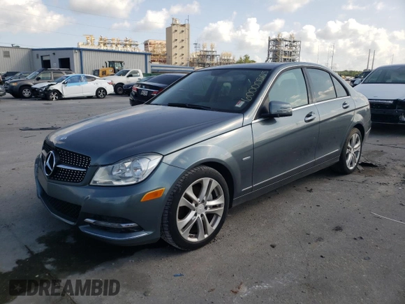2012 Mercedes-Benz C 250 Sport z VIN WDDGF4HB5CA650408, wystawiony jako Copart lot #60000505 z przebiegiem 110 102 mil mil oraz Czysty tytuł • Clean title. Historia ofert i sprzedaży dostępna na DreamBid. Obrazek 1.