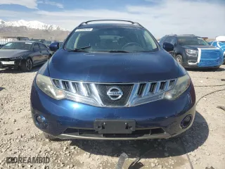 2009 Nissan Murano SL with VIN JN8AZ18W99W109046, listed as a Copart auction lot 50466205 with 118,655 mi miles and Salvage Title. Bid and sale history available at carsss.com. Image 5.