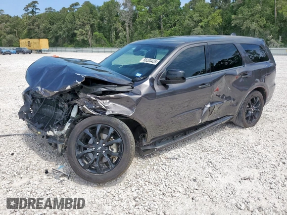 2020 Dodge Durango GT z VIN 1C4RDHDG3LC166341, wystawiony jako Copart lot #58204435 z przebiegiem 67 124 mil mil oraz Szkoda całkowita • Salvage title. Historia ofert i sprzedaży dostępna na DreamBid. Obrazek 1.