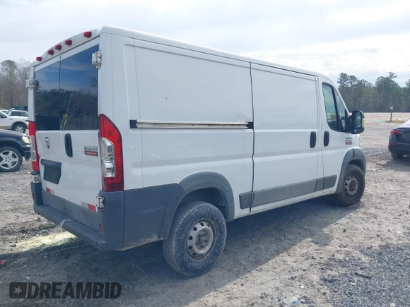 2016 Ram ProMaster Cargo with VIN 3C6TRVAG3GE113543, listed as a IAAI auction lot 41602441 with 242,350 mi miles and . Bid and sale history available at DreamBid. Image 4.
