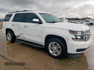 2016 Chevrolet Tahoe LT with VIN 1GNSCBKC2GR475679, listed as a Copart auction lot 54987195 with 130,387 mi miles and Salvage title. Bid and sale history available at DreamBid. Image 4.