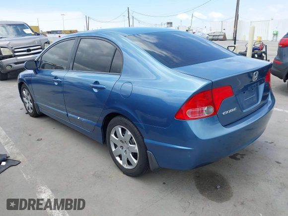2008 Honda Civic LX с VIN 2HGFA165X8H516987, выставлен на аукционе IAAI как лот 42814617 с пробегом 157 606 миль миль и . История ставок и продаж доступна на DreamBid. Изображение 3.