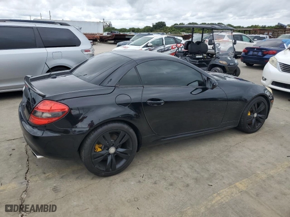 2009 Mercedes-Benz SLK-Class 3.5L with VIN WDBWK58F09F191194, listed as a Copart auction lot 74602444 with 0 mi miles and Non Repairable. Bid and sale history available at carsss.com. Image 3.