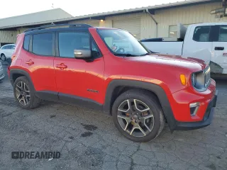 2019 Jeep Renegade Limited with VIN ZACNJAD14KPJ88057, listed as a Copart auction lot 80671894 with 44,609 mi miles and Salvage Title. Bid and sale history available at DreamBid. Image 4.
