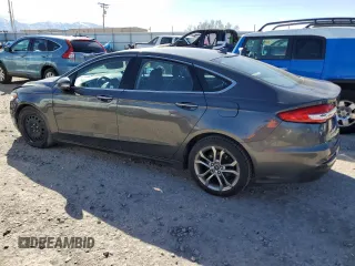 2019 Ford Fusion SEL with VIN 3FA6P0CD7KR264832, listed as a Copart auction lot 50363205 with 113,357 mi miles and Salvage Title. Bid and sale history available at carsss.com. Image 2.