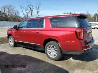 2023 GMC Yukon XL SLT with VIN 1GKS2GKD4PR184445, listed as a Copart auction lot 54438375 with 52,288 mi miles and Salvage Title. Bid and sale history available at carsss.com. Image 2.