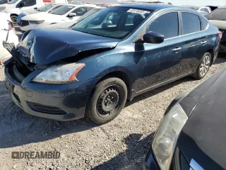 2013 Nissan Sentra S with VIN 3N1AB7AP5DL659304, listed as a Copart auction lot 52418855 with 117,475 mi miles and Salvage Title. Bid and sale history available at DreamBid. Image 1.