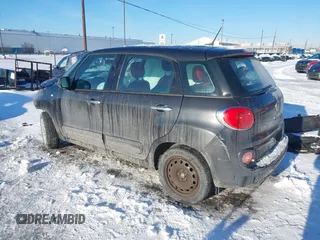 2015 FIAT 500L Pop with VIN ZFBCFAAH5FZ035811, listed as a IAAI auction lot 41396187 with 42,386 mi miles. Bid and sale history available at carsss.com. Image 3.