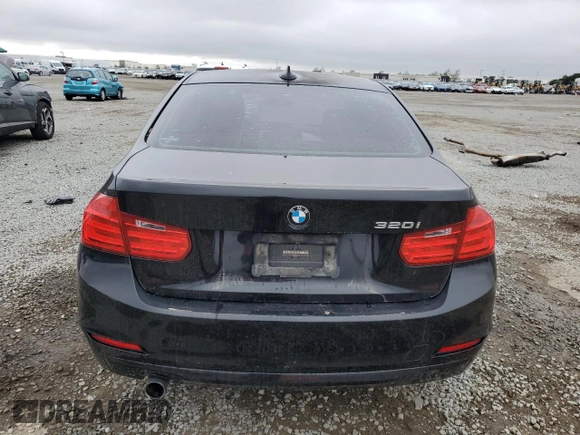 2015 BMW 3 Series 320i with VIN WBA3B1G55FNT05923, listed as a Copart auction lot 51342255 with 3,060 mi miles and Salvage Title. Bid and sale history available at carsss.com. Image 6.