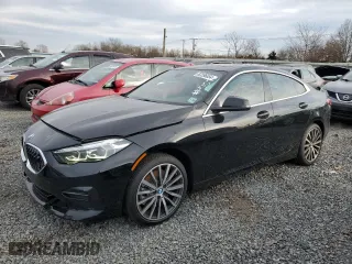 2023 BMW 2 Series 228i xDrive with VIN WBA73AK06P7M83274, listed as a Copart auction lot 82286654 with 27,624 mi miles and Salvage Title. Bid and sale history available at carsss.com. Image 1.