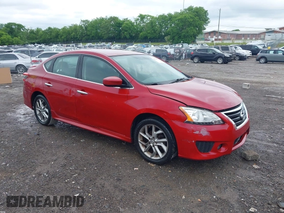 2013 Nissan Sentra SR z VIN 3N1AB7AP1DL743541, wystawiony jako IAAI lot #42216757 z przebiegiem 142 583 mil mil oraz . Historia ofert i sprzedaży dostępna na DreamBid. Obrazek 1.