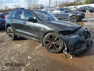 2018 Jaguar F-Pace S with VIN SADCM2FV0JA270717, listed as a Copart auction lot 86084874 with 120,025 mi miles and Salvage title. Bid and sale history available at DreamBid. Image 4.