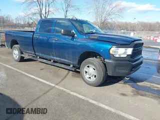 2022 Ram 2500 Tradesman with VIN 3C6UR5HJ9NG288368, listed as a IAAI auction lot 41487884 with 23,356 mi miles. Bid and sale history available at carsss.com. Image 1.