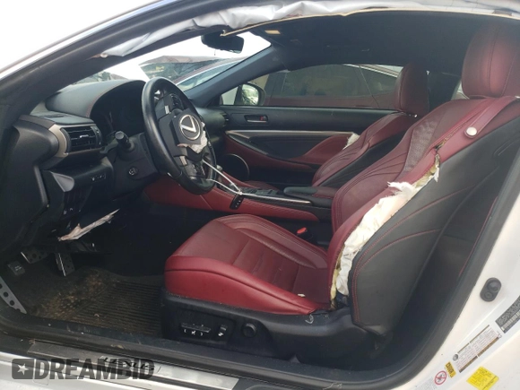 2015 Lexus RC 350 F Sport with VIN JTHHE5BC2F5009432, listed as a Copart auction lot 41744414 with 74,482 mi miles and . Bid and sale history available at DreamBid. Image 7.