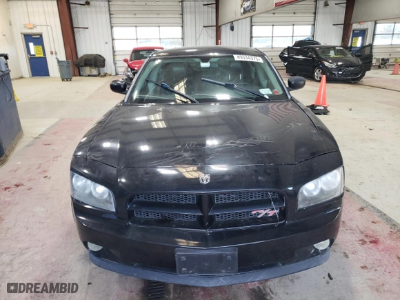 2007 Dodge Charger R/T with VIN 2B3KA53HX7H851458, listed as a Copart auction lot 49334375 with 166,330 mi miles and Salvage Title. Bid and sale history available at carsss.com. Image 5.