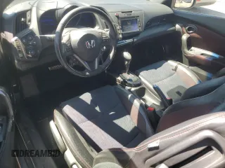 2015 Honda CR-Z EX with VIN JHMZF1D64FS001254, listed as a Copart auction lot 53082825 with 57,910 mi miles and Salvage title. Bid and sale history available at DreamBid. Image 8.