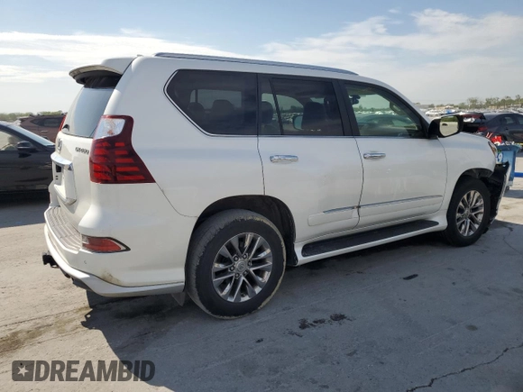 2018 Lexus GX with VIN JTJJM7FX0J5187344, listed as a Copart auction lot 53937375 with 175,168 mi miles and Salvage Title. Bid and sale history available at carsss.com. Image 3.