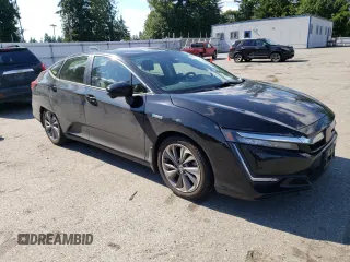 2018 Honda Clarity Plug-In Hybrid Touring with VIN JHMZC5F37JC011802, listed as a Copart auction lot 59596484 with 53,425 mi miles and Salvage Title. Bid and sale history available at carsss.com. Image 4.