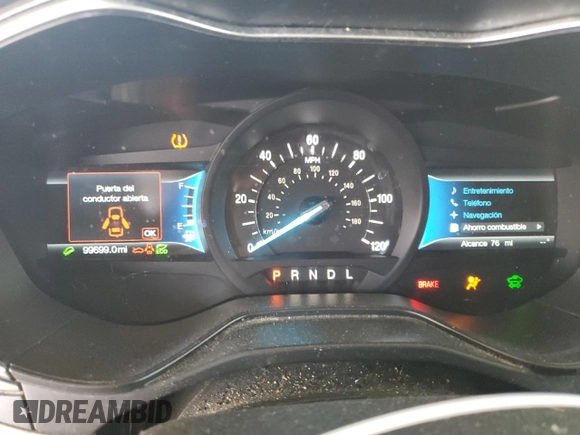 2019 Ford Fusion Hybrid SE with VIN 3FA6P0LU7KR262160, listed as a Copart auction lot 51969555 with 99,699 mi miles and Salvage Title. Bid and sale history available at carsss.com. Image 9.
