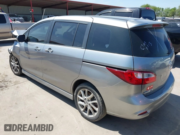 2012 Mazda 5 Touring with VIN JM1CW2CL9C0128075, listed as a IAAI auction lot 41886362 with 139,262 mi miles and . Bid and sale history available at carsss.com. Image 3.