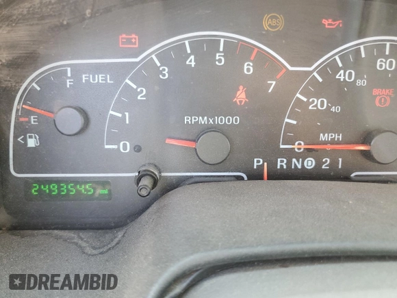 2003 Ford Windstar LX with VIN 2FMZA51493BA80268, listed as a Copart auction lot 54725415 with 249,354 mi miles and Salvage title. Bid and sale history available at DreamBid. Image 9.