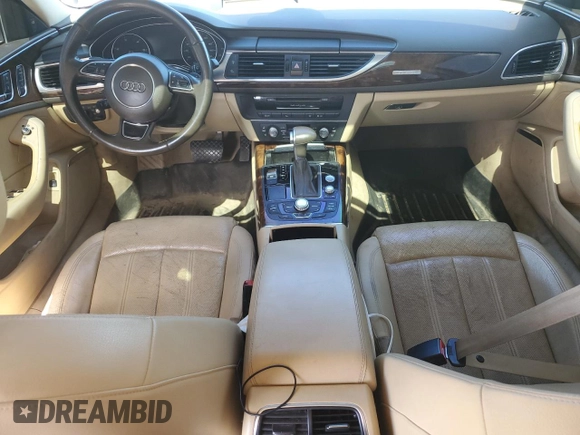 2015 Audi A6 3.0L TDI Prestige with VIN WAUHMAFC1FN012150, listed as a Copart auction lot 58028474 with 162,372 mi miles and Salvage Title. Bid and sale history available at carsss.com. Image 8.