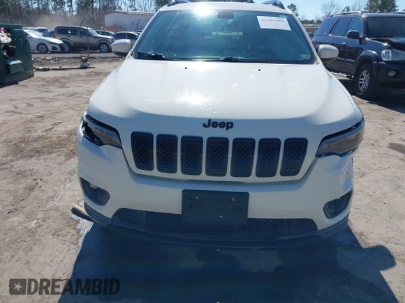 2019 Jeep Cherokee Latitude Plus with VIN 1C4PJLLB2KD296144, listed as a IAAI auction lot 41681051 with 199,698 mi miles and . Bid and sale history available at DreamBid. Image 12.