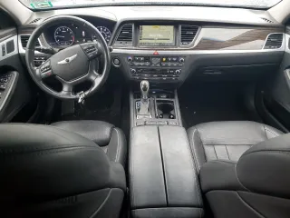 2015 Hyundai Genesis 3.8L with VIN KMHGN4JE8FU017367, listed as a Copart auction lot 72905964 with 107,057 mi miles and Salvage Title. Bid and sale history available at carsss.com. Image 8.