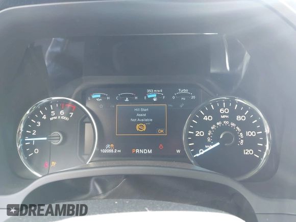 2018 Ford F-150 XL with VIN 1FTEW1EG1JFC91543, listed as a IAAI auction lot 42307775 with 102,055 mi miles and . Bid and sale history available at DreamBid. Image 7.
