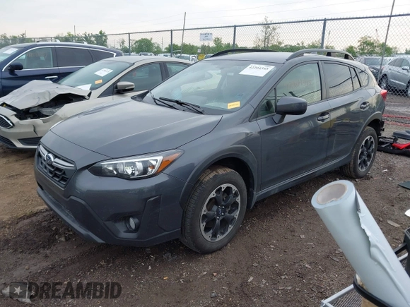 2023 Subaru Crosstrek Premium with VIN JF2GTAPC6P8279821, listed as a IAAI auction lot 42204345 with 23,873 mi miles and . Bid and sale history available at DreamBid. Image 2.