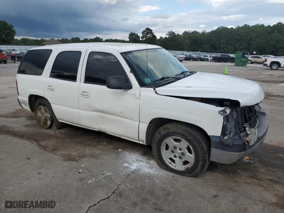2005 Chevrolet Tahoe Police Vehicle with VIN 1GNEC13Z55R252771, listed as a Copart auction lot 71830634 with NaN miles and Salvage Title. Bid and sale history available at carsss.com. Image 4.