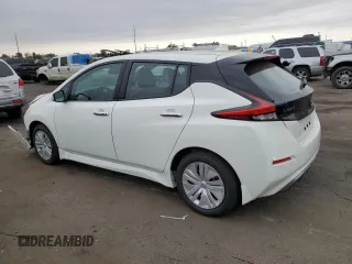 2025 Nissan LEAF S with VIN 1N4AZ1BV9SC558607, listed as a Copart auction lot 76784084 with 690 mi miles and Salvage Title. Bid and sale history available at carsss.com. Image 2.